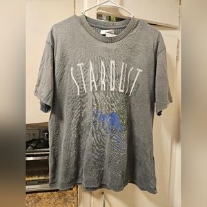 Anine Bing gray Stardust sz Small S tee t-shirt